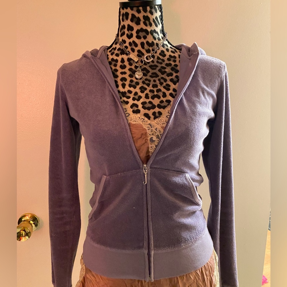 Juicy Couture Lavender zip up